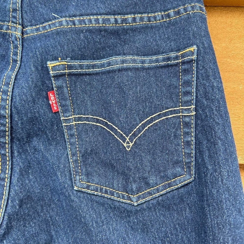 Levi’s 511 Kids Boys Denim Slim Dark Blue Jeans - Picture 10 of 12
